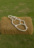 WHITE HEAVY HORSE SHOW HALTER