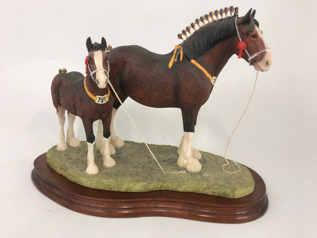 RAFFLE - BORDER FINE ARTS MARE AND FOAL